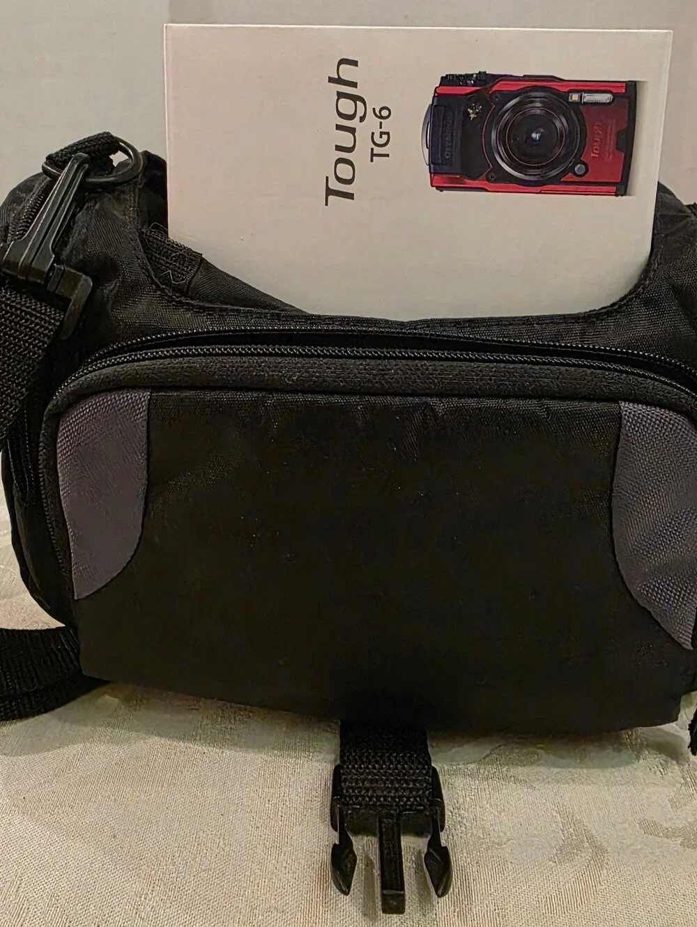 Olympus Tough TG-6 Red Compact Waterproof Digital Camera 12 MP/ 4K Video